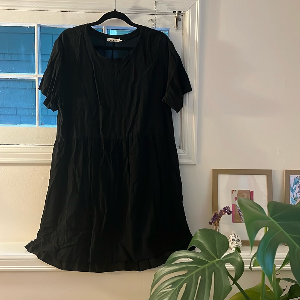 Lacausa Black Silky Dress